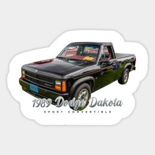 1989 Dodge Dakota Sport Convertible Sticker